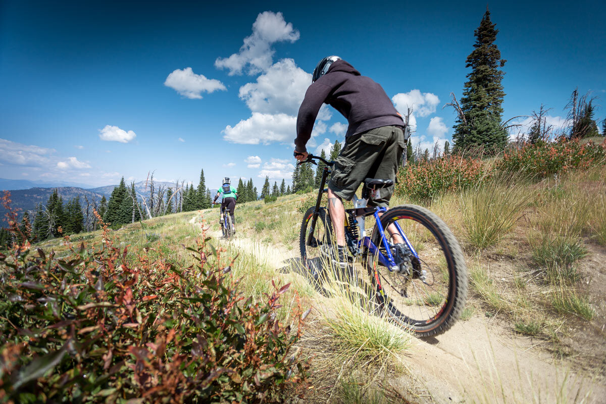 Brundage Mountain Biking